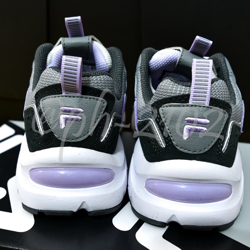 FILA Ladies' Shoe Grey/Lilac - Picture 7 of 11